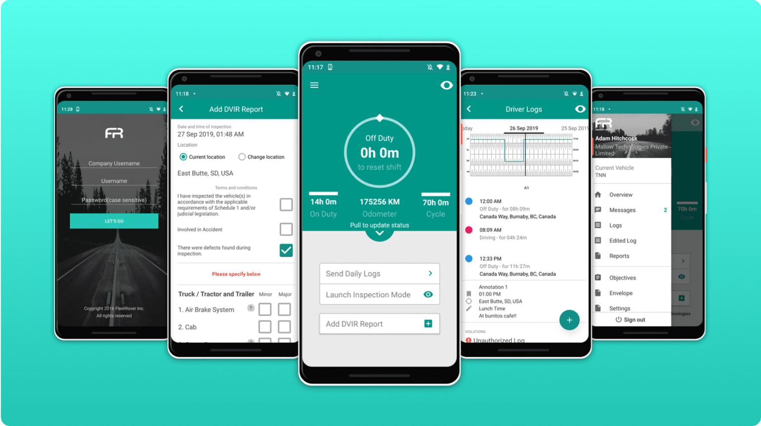 mobile view